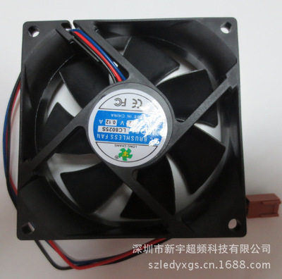 【工廠供應 電腦散熱器風扇 8CM 8025/3P】價格,廠家,圖片,電腦散熱器/風扇,深圳市新宇超頻科技-