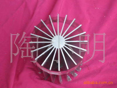 鋁及鋁合金材-廠家直銷生產供應126#LED太陽花散熱器鋁合金型材-鋁及鋁合金材.