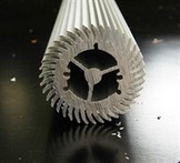 廣東佛山鋁材生產廠家太陽花散熱器-【效果圖,產品圖,型號圖,工程圖】-中國